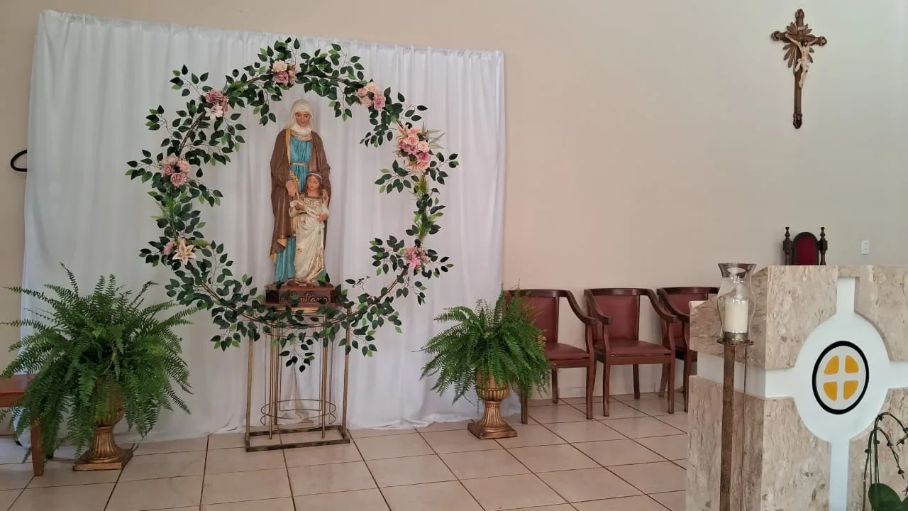 Santa Ana foi, segundo a tradição católica, mãe de Maria e avó de Jesus Cristo - Talita Matsushita/RCN67