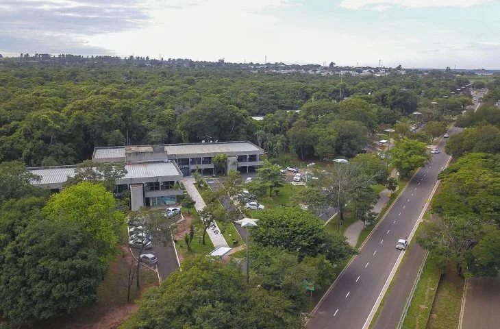 Área do Parque dos Poderes, em Campo Grande. - Foto: Reprodução/Governo de MS