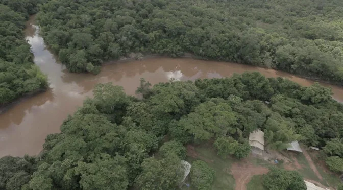 Local onde o Rio da Prata encontra o Rio Formoso - Reprodução/Governo de MS