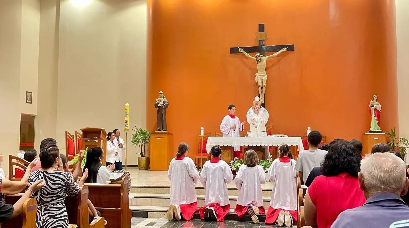 Matriz Santo Antonio terá adapatações para receber idosos - Divulgação/Paróquia Santo Antônio