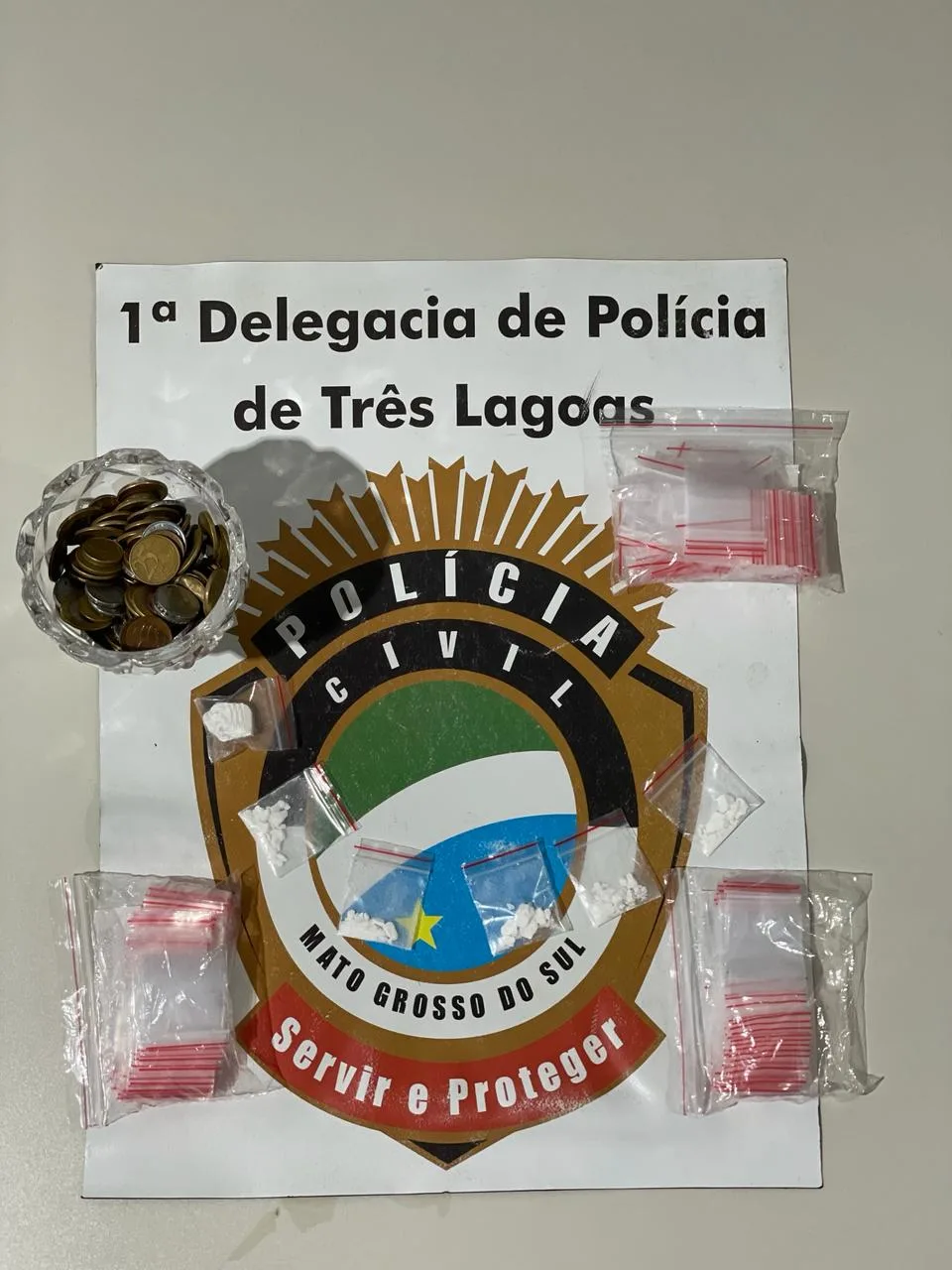 Denúncia anônima leva 1ª DP a fechar boca de fumo e prender traficante no Alto da Boa Vista. - Foto: Divulgação/Polícia Civil