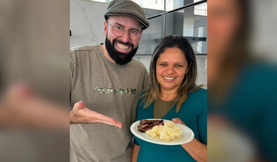 Paulo Machado conheceu a receita de Zeneide em um churrasco entre amigos - Foto: Arquivo Pessoal/Paulo Machado