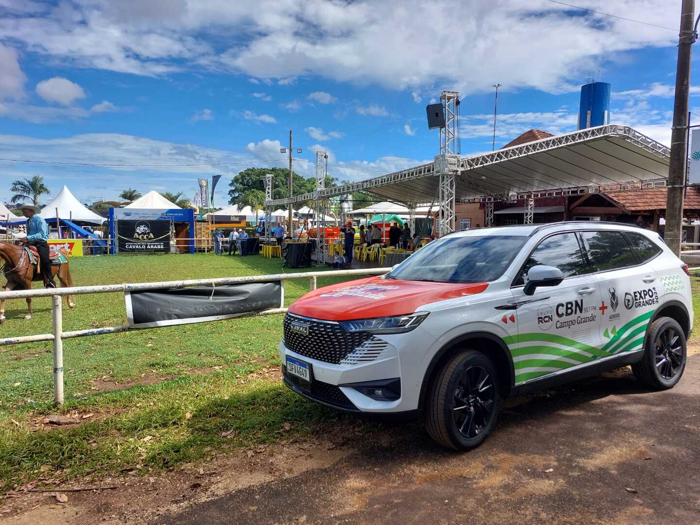 Rádio CBN Campo Grande está com uma cobertura especial da Expogrande 2024 - Foto: Everson Lopes/CBN-CG