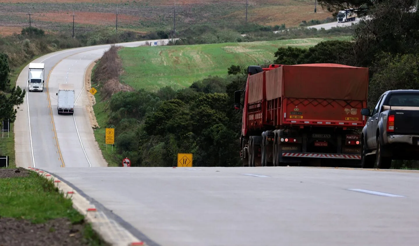 Exemplo de rodovia com pavimento de concreto - Foto: Divulgação/Seilog