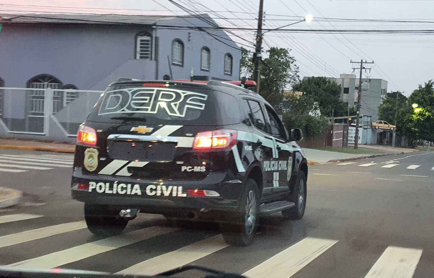 Equipes da Derf procuram outro suspeito dos assaltos ainda - Foto: Divulgação/PCMS