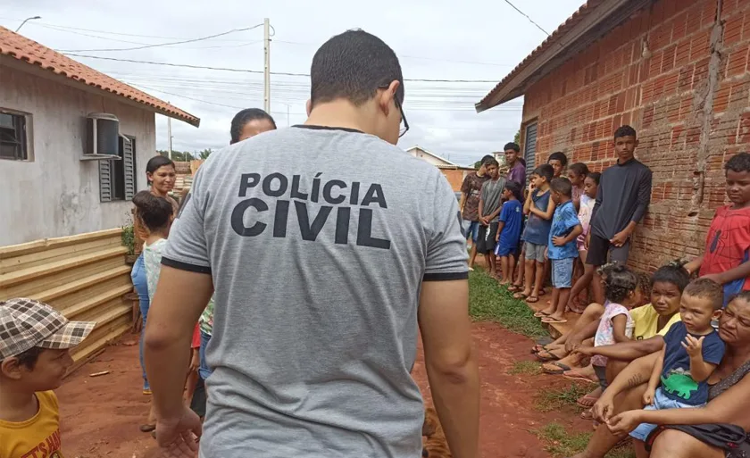 Os policiais percorreram diversos bairros - Divulgação