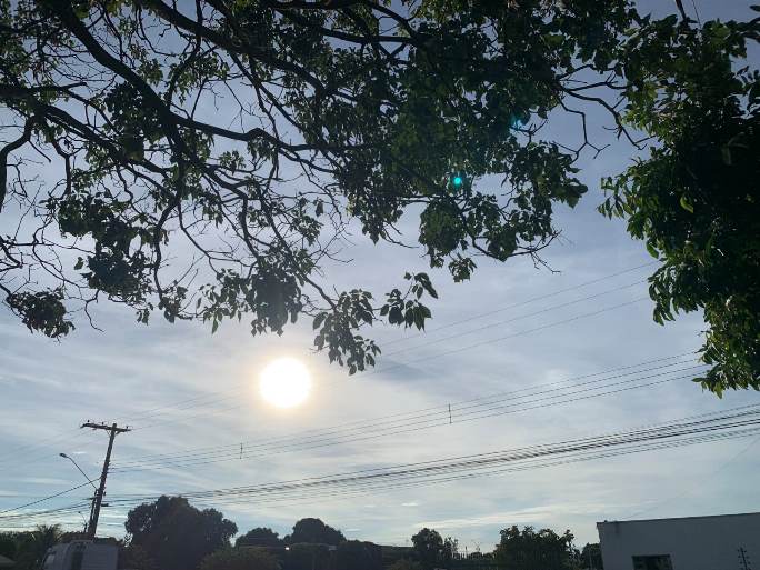 Tempo instável em Mato Grosso do Sul. - Foto: Alfredo Neto/JPNews