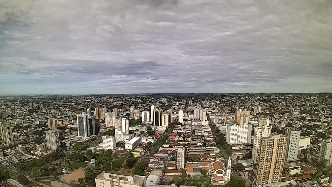 Em Campo Grande, a temperatura mínima é de 23°C, podendo chegar à máxima de 31°C - Foto:Reprodução/Clima ao vivo-Campo Grande