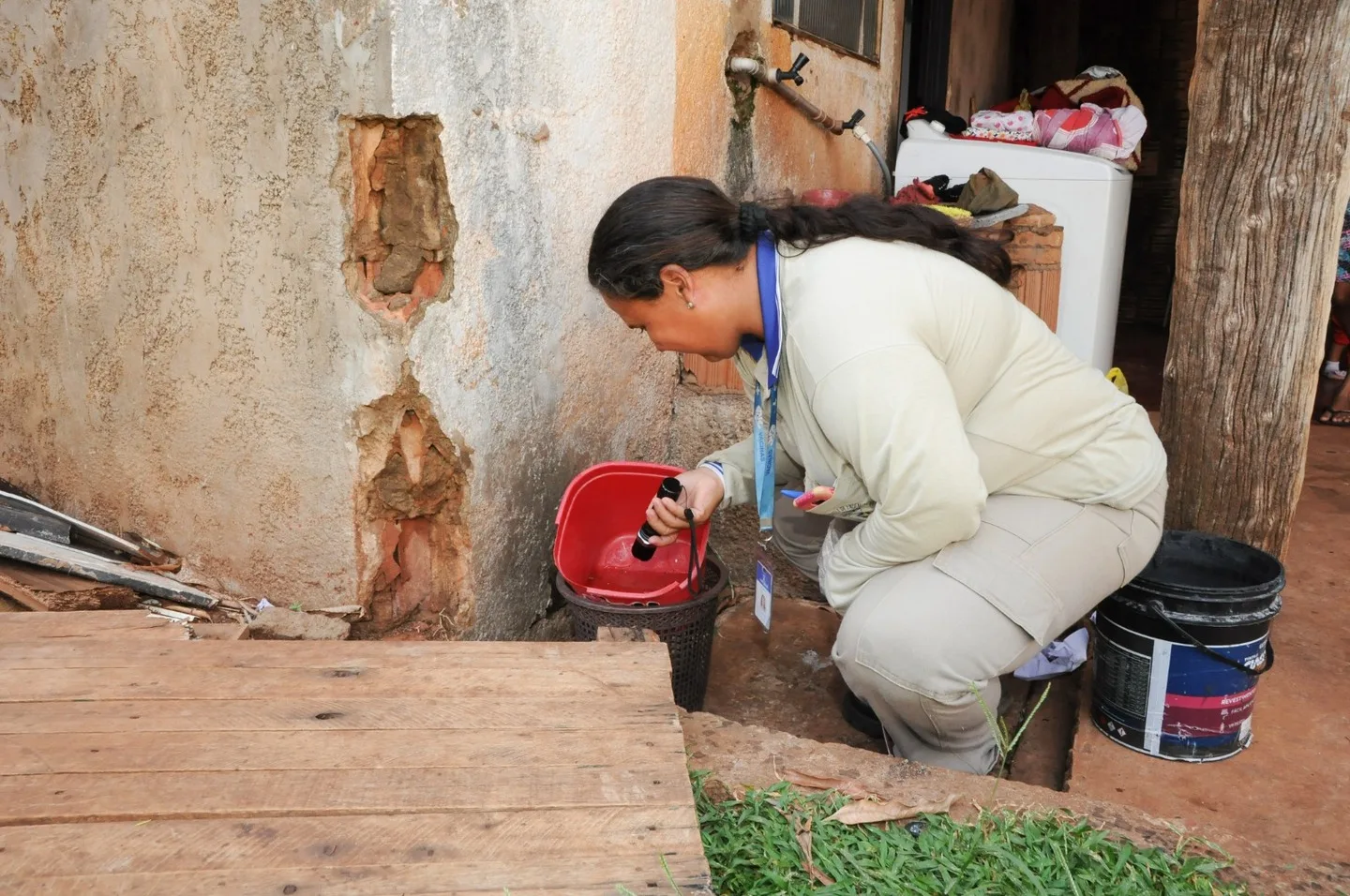 Agentes estarão reforçando as ações de combate ao mosquito Aedes Aegypti na região Lagoa pelos próximos dez dias - Foto: Reprodução/PMCG