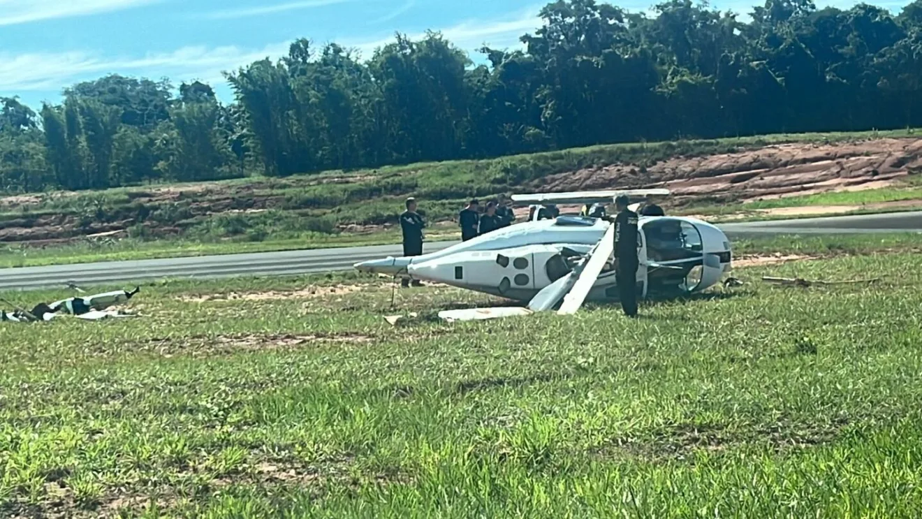 Helicóptero do narcotráfico foi cedido pela Justiça para ações de combate ao crime em MS - Foto: Divulgação/CBMMS