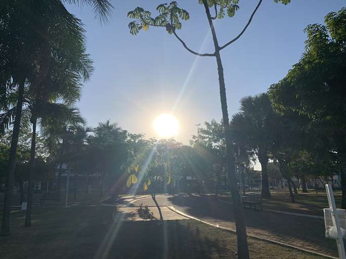 Temperatura máxima pode chegar aos 31°C - Alfredo Neto/RCN67