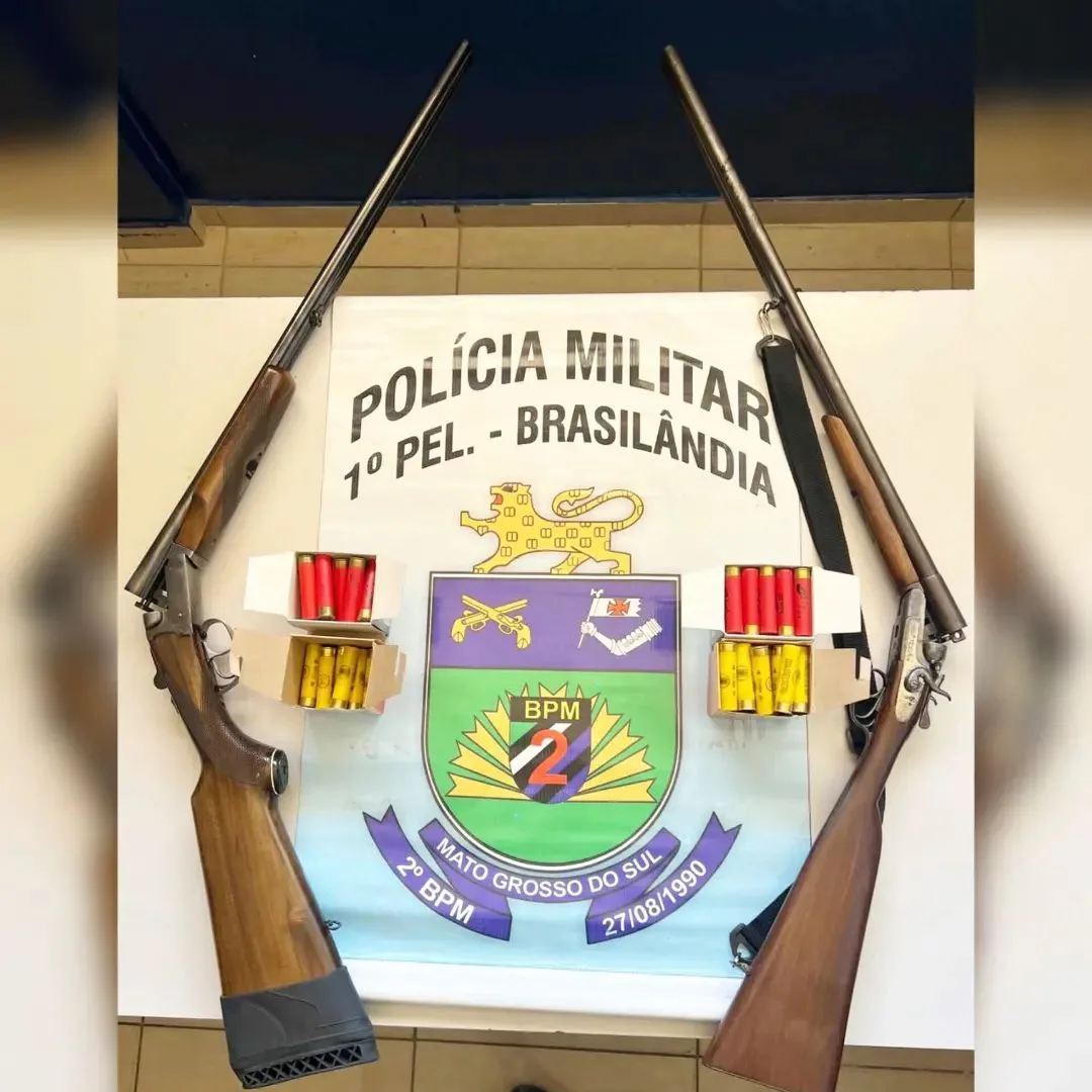 Suspeito teria se negado a ceder o trator para o colega de olaria e ameaçado o empresário com uma arma de fogo. - Foto: Divulgação/Polícia Militar