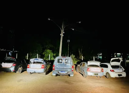 Mercadoria era avaliada em R$ 470 mil. Carro roubado também foi recuperado por policiais - Foto: Divulgação/DOF