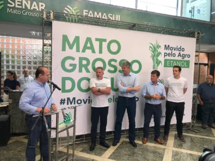 Campanha foi lançada na manhã desta terça-feira (12), na sede da Famasul, em Campo Grande - Foto: Gerson Wassouf/CBN-CG