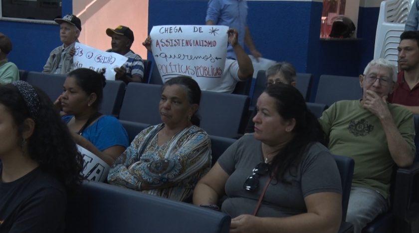 Algumas famílias foram notificadas e terão que desmanchar as casas no Cinturão Verde. - Foto: Reprodução/TVC