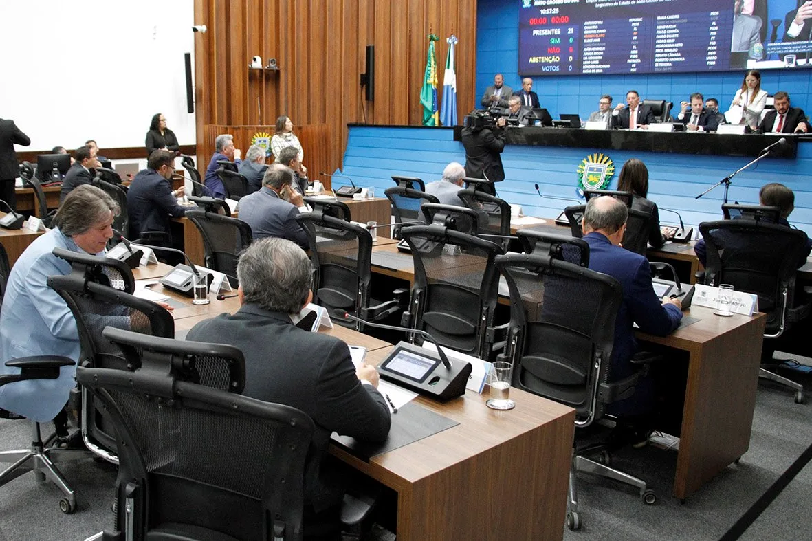 O Poder Legislativo realizou 71 sessões ordinárias, com 241 votações em Plenário, 6 audiências públicas, 12 seminários e encontros - Foto: Wagner Guimarães/Alems