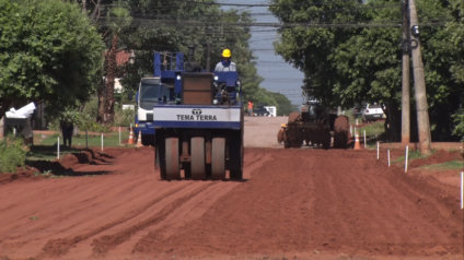 Somente na região do bairro Jardim das Violetas serão investidos mais de R$ 22 milhões. - Foto: Reprodução/TVC Somente na região do bairro Jardim das Violetas serão investidos mais de R$ 22 milhões. - Foto: Reprodução/TVC