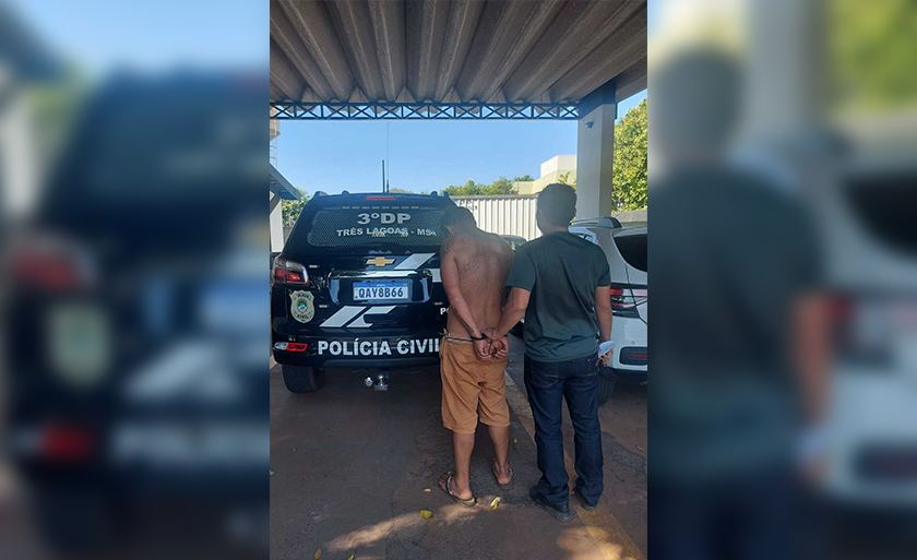 Suspeito teria confessado ter furtado as seis televisões para conseguir crack. - Foto: Divulgação/Polícia Civil