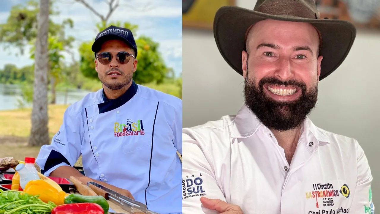 Os chefs Felipe Caran e Paulo Machado foram os entrevistados do CBN Festas e Eventos desta semana - Foto: Divulgação/Redes Sociais