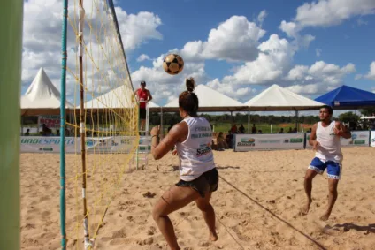 Oficina de Beach Tennis será uma das atrações do evento - Foto: Divulgação/Fundesporte Oficina de Beach Tennis será uma das atrações do evento - Foto: Divulgação/Fundesporte