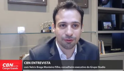 Nelcis Braga Monteiro Filho, consultor executivo do Grupo Studio - Reprodução/CBN-CG