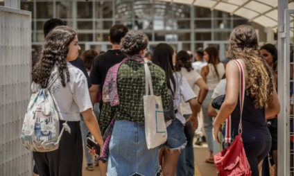 As provas do Enem 2024 serão aplicadas nos dias 3 e 10 de novembro, em todas unidades federativas. - Foto: Reprodução/Agência Brasil