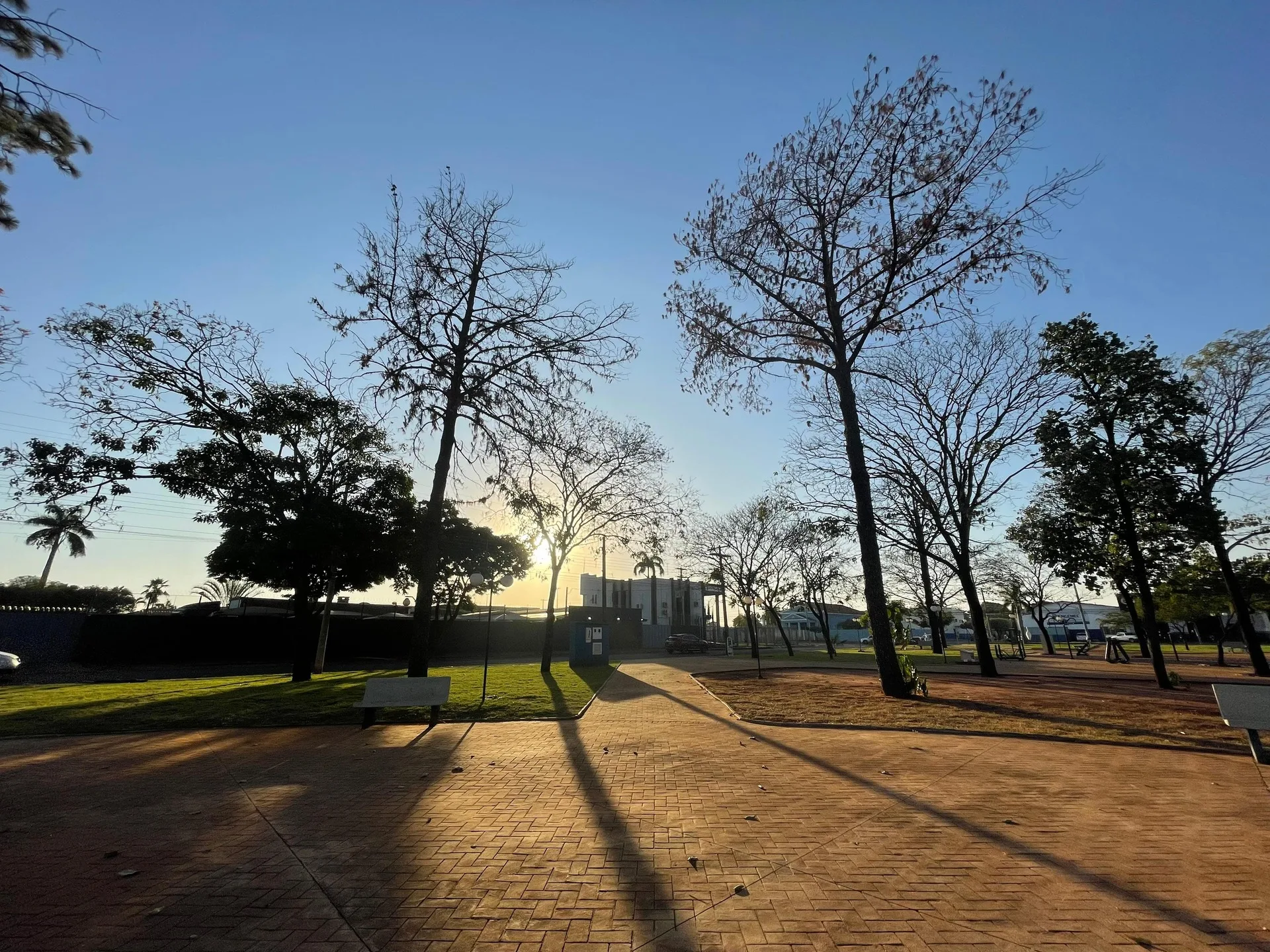 O alerta é para baixos valores da umidade relativa do ar, ontem foi de 17,8%. - Foto: Alfredo Neto/JPNews