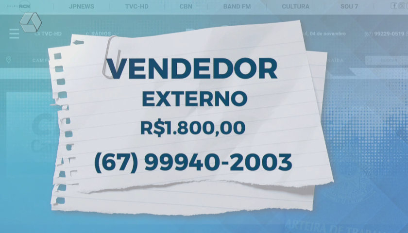 O quadro faz parte do programa TVC Agora, que é exibido pela TVC HD, Canal 13.1. - Foto: Reprodução/TVC