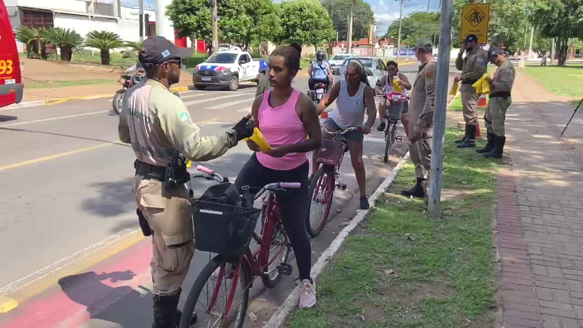 Ciclomotores têm apresentado alta incidência de acidentes. - Foto: Reprodução/TVC