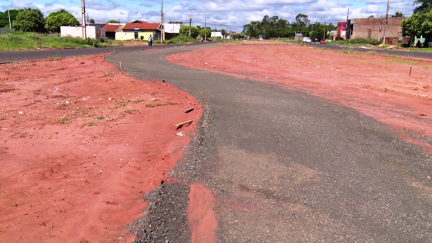 A avenida está destinada a se tornar uma importante via. - Foto: Reprodução/TVC