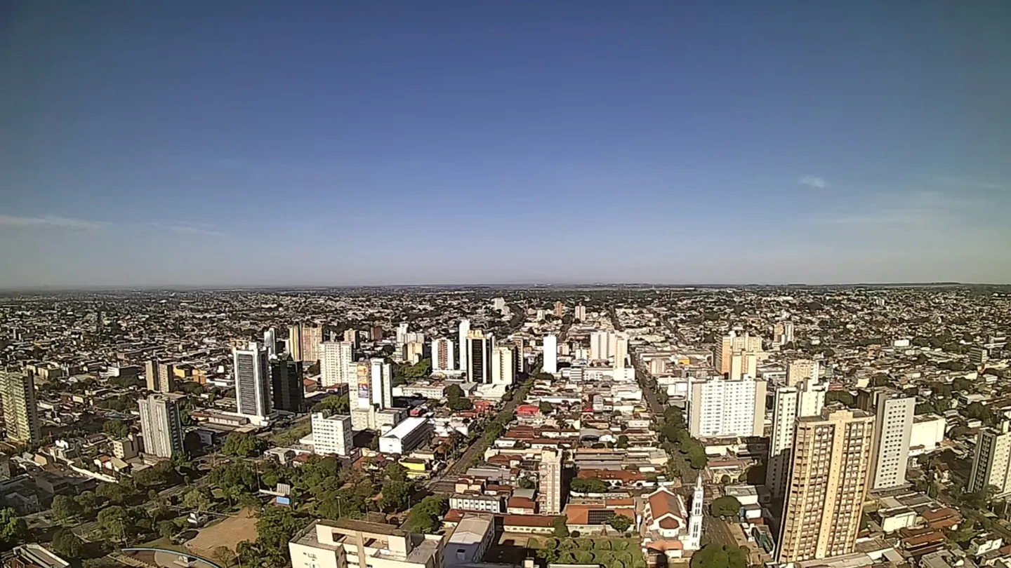 Em Campo Grande, a temperatura mínima prevista é de 26°C, podendo atingir máximas de 37°C - Foto:Reprodução/Clima ao vivo - Campo Grande