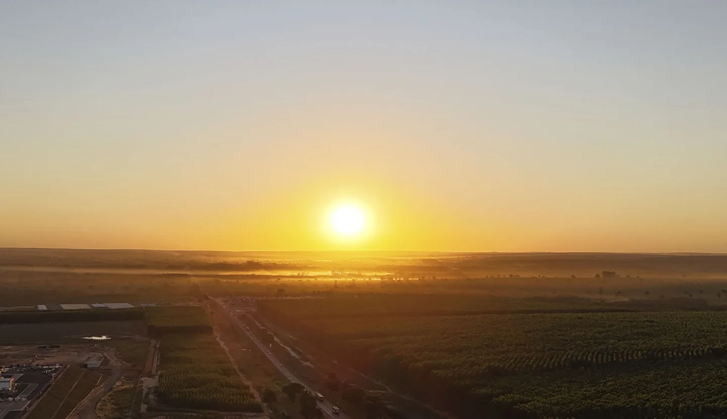 Tempo seco favorece a propagação das queimadas em Mato Grosso do Sul - Foto: LSSCom/CBN-CG