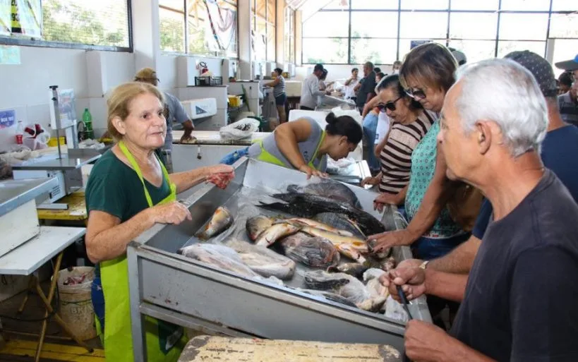 Expectativa é que as vendas dos pescados ultrapassagem 10 toneladas. - Foto: Divulgação/Assessoria