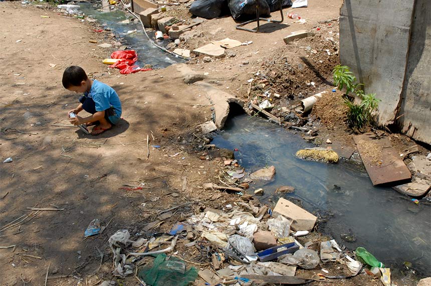 Quase 100 mil pessoas não tem acesso a esgoto em Campo Grande - Foto: Instituo Trata Brasil