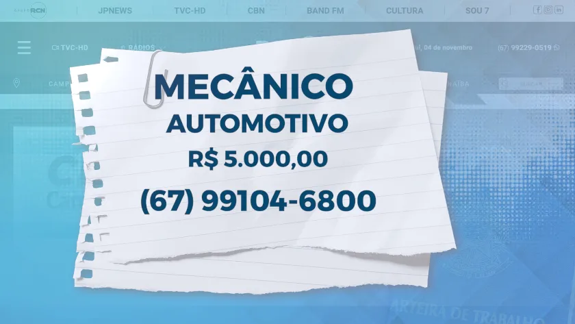 O quadro faz parte do programa TVC Agora, que é exibido pela TVC HD, Canal 13.1. - Foto: Reprodução/TVC