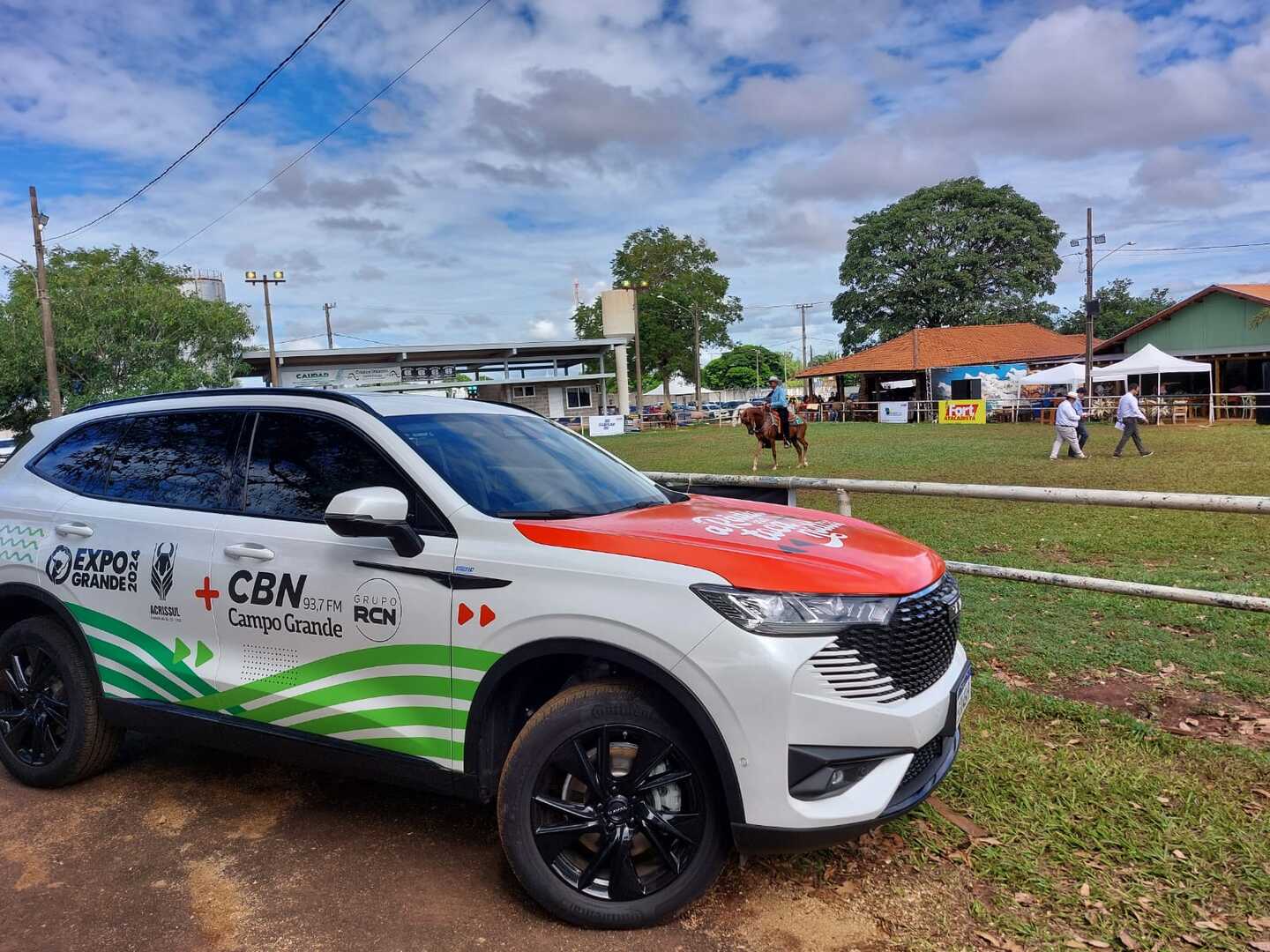 Bamaq GWM e CBN CG firmam parceria na Expogrande 2024 - Foto: Everson Lopes/ CBN-CG