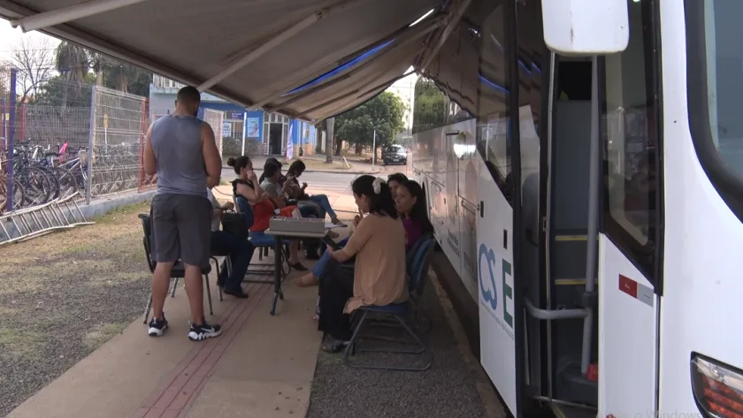 O atendimento da Justiça Itinerante acontece das 7h às 11h. - Foto: Reprodução/TVC