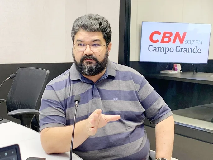 Presidente da Comissão de Direito Digital da OAB-MS, Raphael Chaia. - Foto: CBN-CG