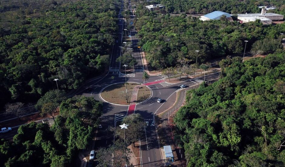 Apesar da recusa ao recurso que permitiria o desmatamento, Parque dos Poderes ainda está sob risco - Foto: Reprodução/Governo do Estado