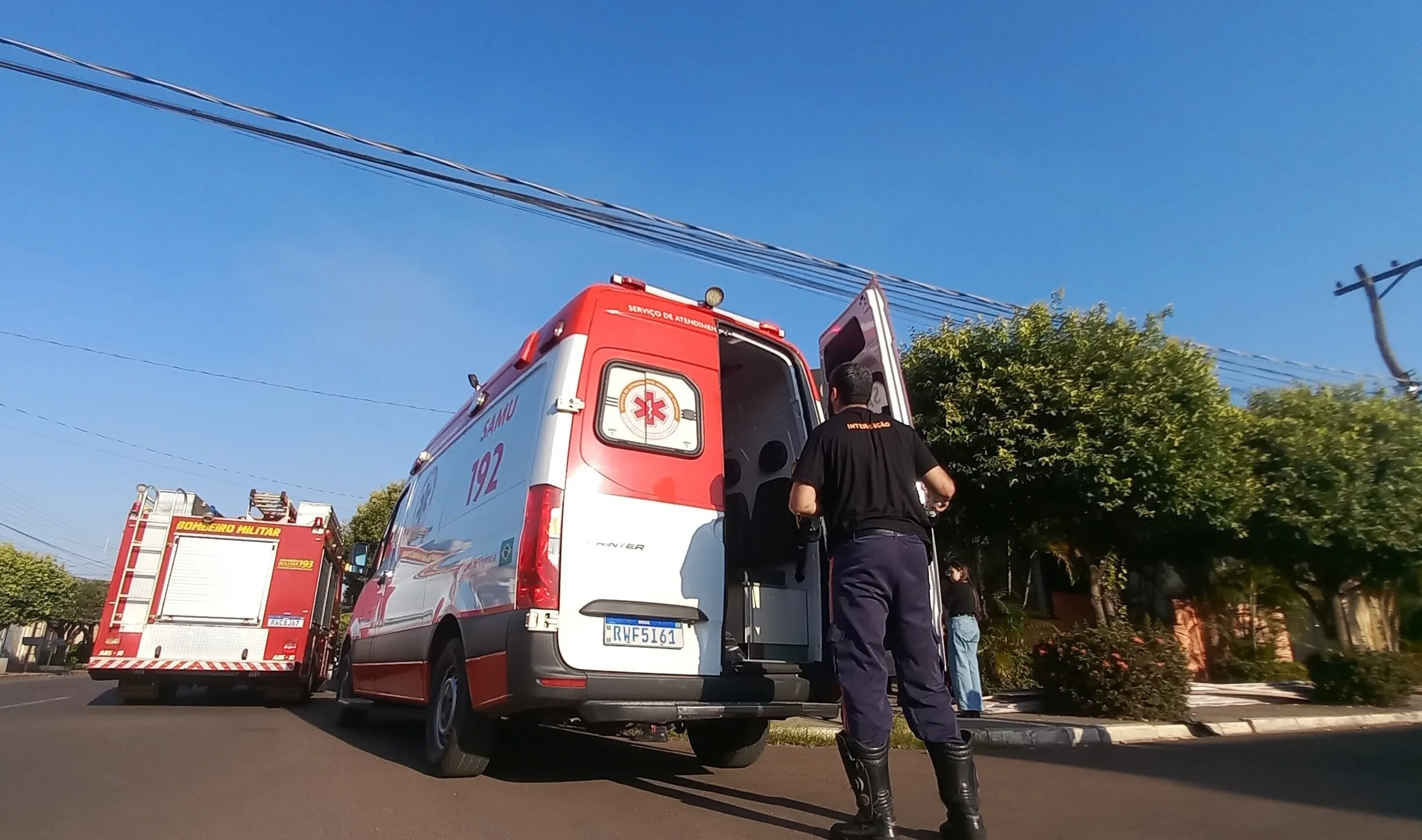 Trabalhador ficou em estado grave e foi necessário reanimação cardiorrespiratória por parte do Samu - Foto: Alfredo Neto/JPNews