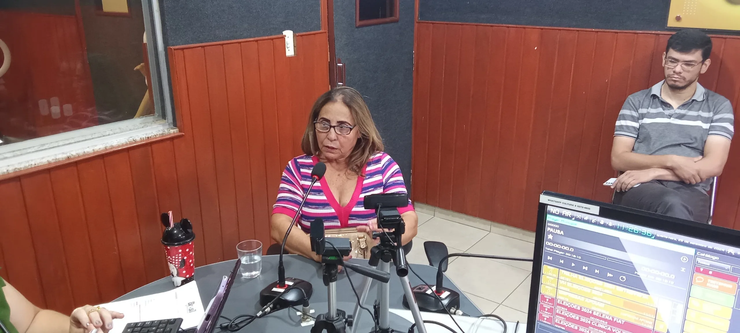 Professora Elenita é candidata a Prefeitura de Paranaíba pelo PT nas Eleições 2024 - Luciano Oliveira - RCN67