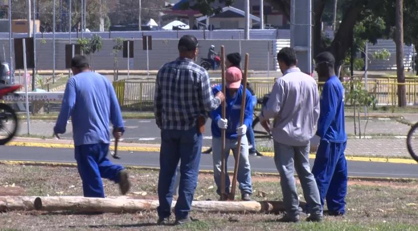 A obra do Parque Linear foi orçada em R$ 6,6 milhões e será executada no prazo de 12 meses. - Foto: Reprodução/TVC