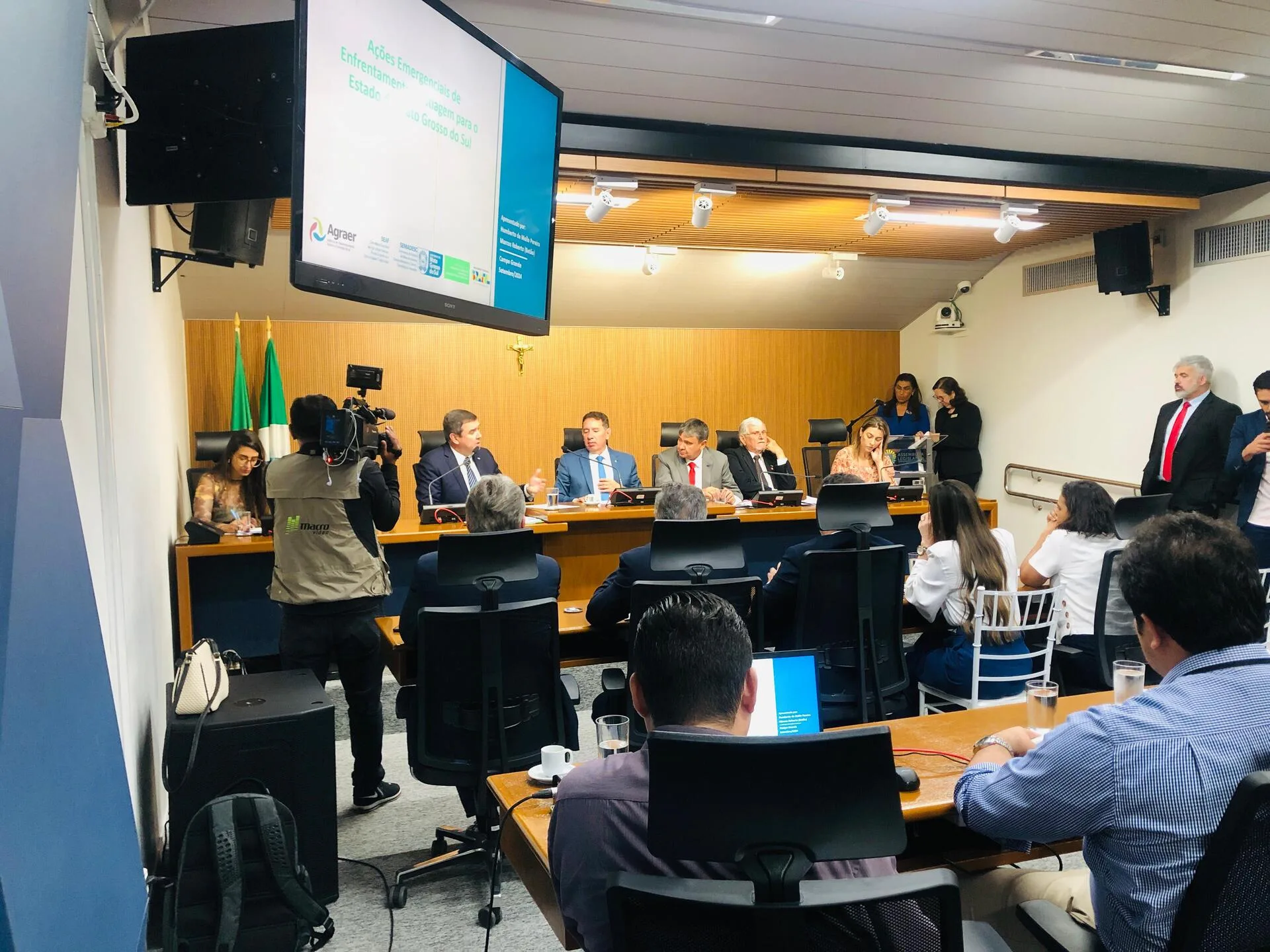 Reunião foi realizada no Plenarinho Deputado Nelito Câmara, na Alems - Foto: Gerson Wassouf/CBN-CG