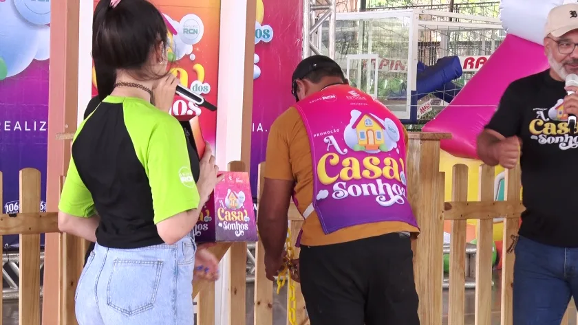 A entrega da casa, que promete ser uma grande festa, será na Esplanada da NOB. - Foto: Reprodução/TVC