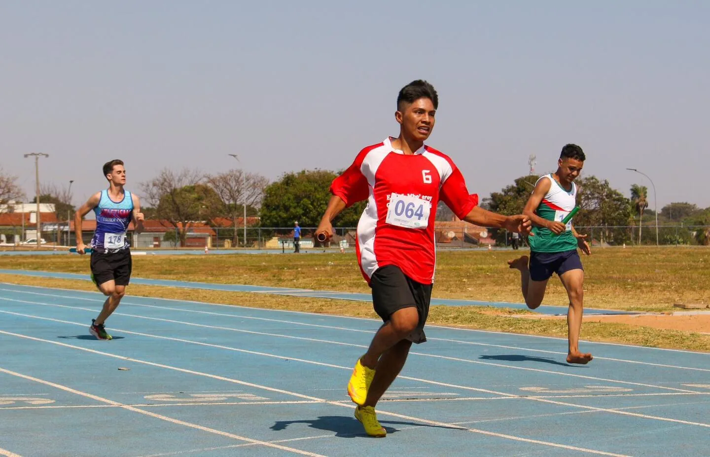 Atletismo foi uma das modalidades disputadas do primeiro bloco da competição - Lucas Castro/Setesc