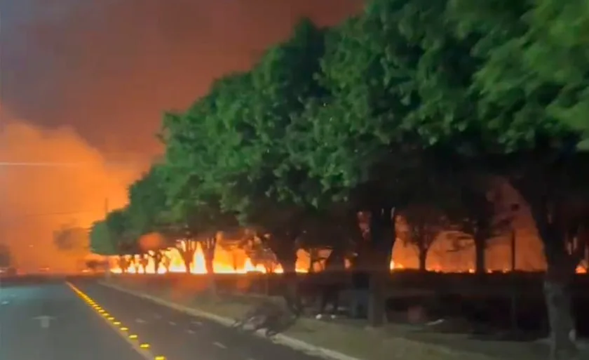 Corpo de Bombeiros alega que o incêndio no Exército não foi criminoso. -