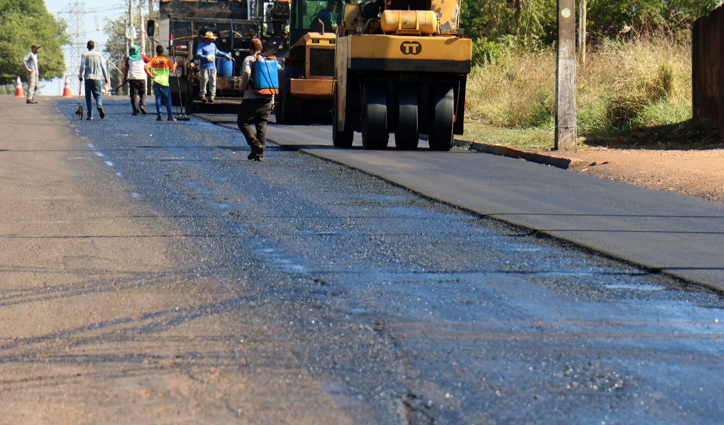 Restauração do asfalto será uma das obras em Pedro Gomes - Divulgação/Seilog