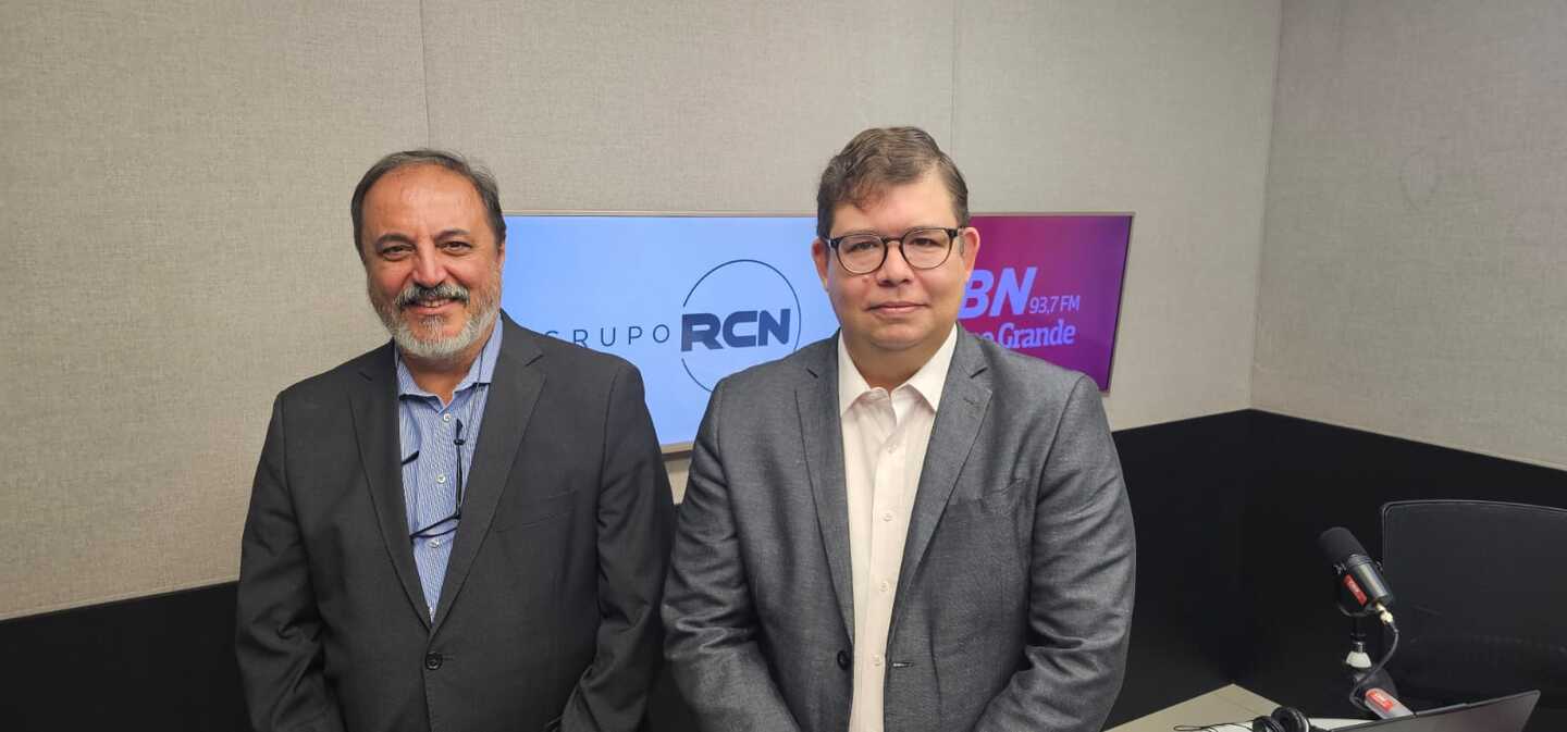 Paulo Roberto e Marcelo Vinhaes, diretores da Energisa-MS - Foto: LSSCom/CBN-CG