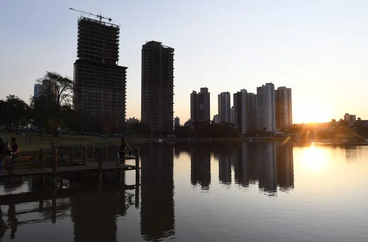 A mínima prevista em Campo Grande é de 23°C e a máxima de 37°C - Divulgação/Governo de MS