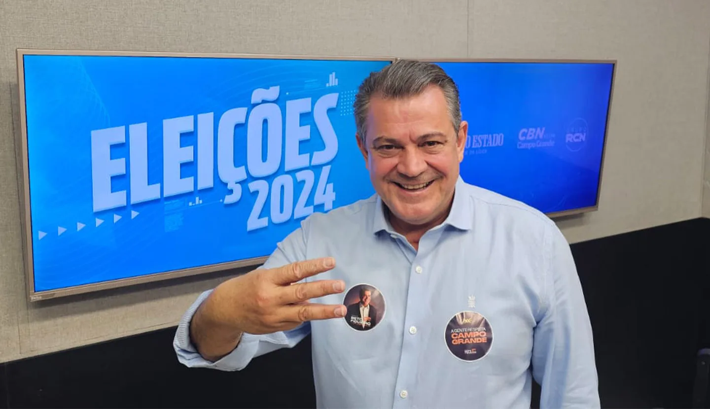 Beto Figueiró (Novo) candidato a prefeito de Campo Grande - Foto: LSSCom/CBN-CG